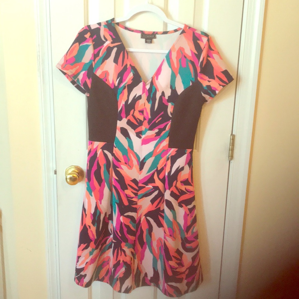 Colorful como dress